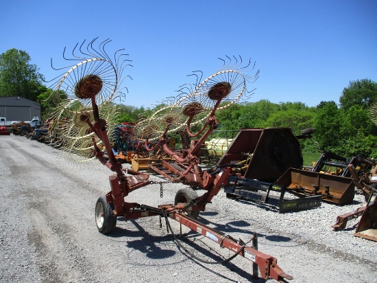 SITREX 8 WHEEL V-RAKE