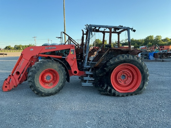 Kubota 126x Tractor (Salvage)