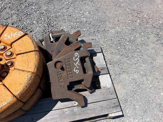 5) Kubota Weights