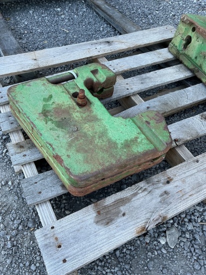 2) John Deere Weights
