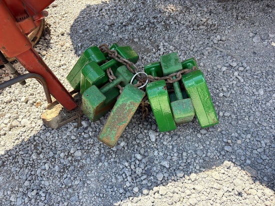 7) John Deere Compact Weights