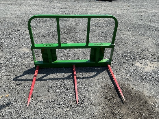 Skid Steer 3 Prong Bale Spear