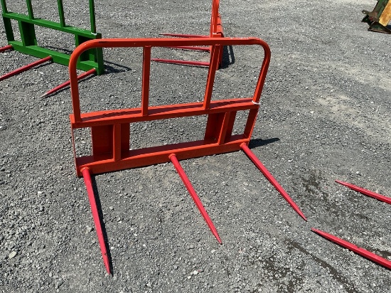 Skid Steer 3 Prong Bale Spear