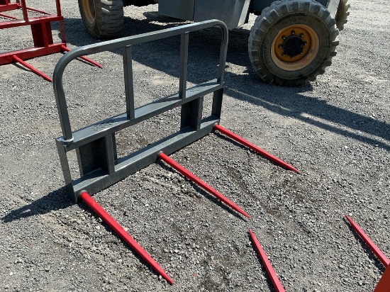 Skid Steer 3 Prong Bale Spear