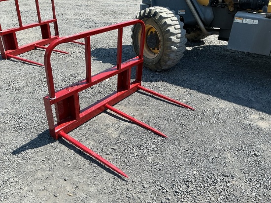 Skid Steer 3 Prong Bale Spear