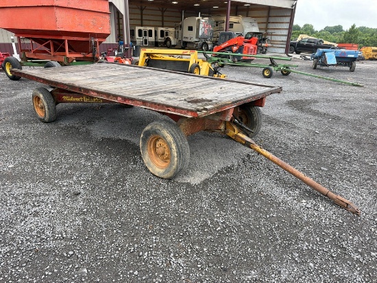 14' FLAT DUMP WAGON