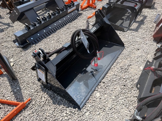 WOLVERINE 48" MINI SS HYD BUCKET