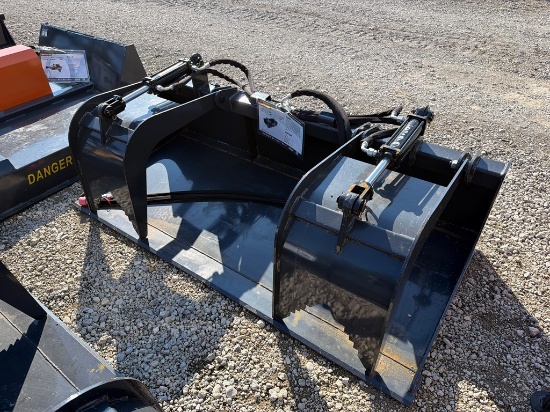 WOLVERINE 72" SKIDSTEER GRAPPLE BUCKET