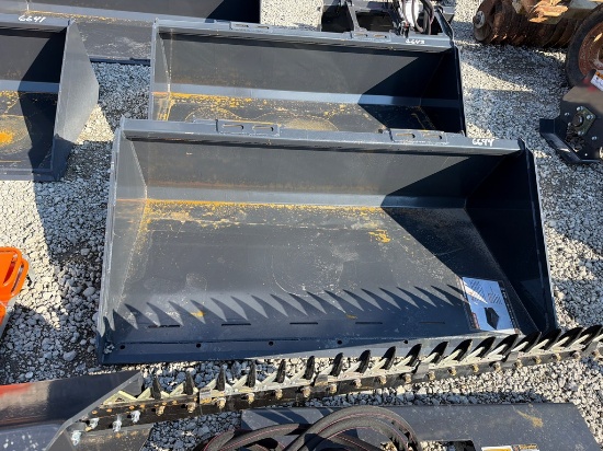 WOLVERINE 68" SKIDSTEER BUCKET