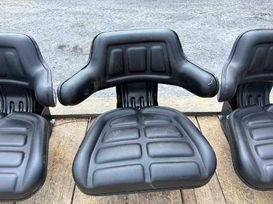 Black Tractor Seat