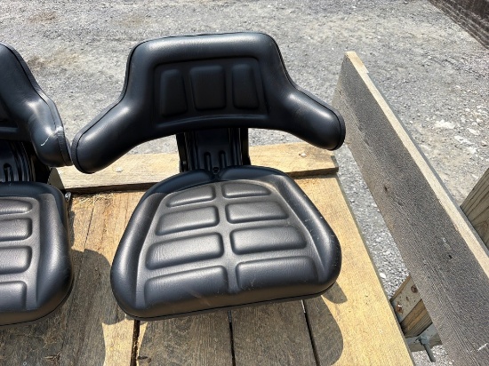 Black Tractor Seat