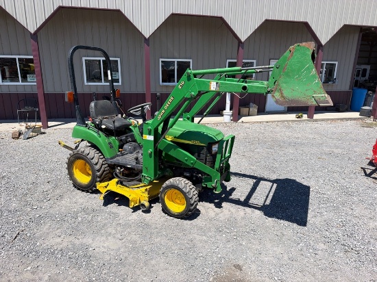 JOHN DEERE 2110 TRACTOR W/LOADER