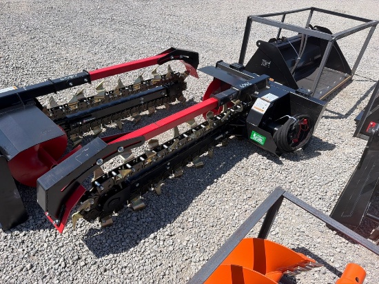 Raytree Rmt48 Skidsteer Trencher