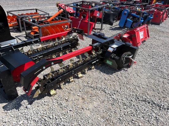 Raytree Rmt48 Skidsteer Trencher