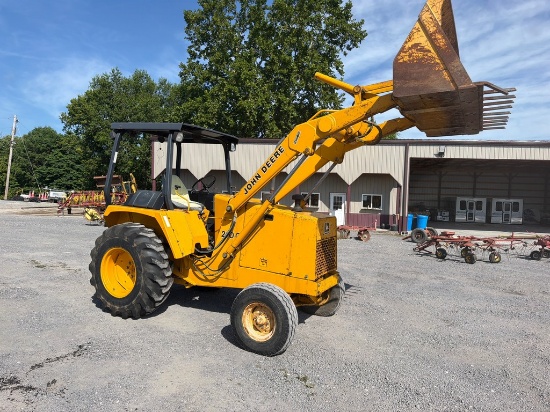 John Deere 210c Loader Tractor