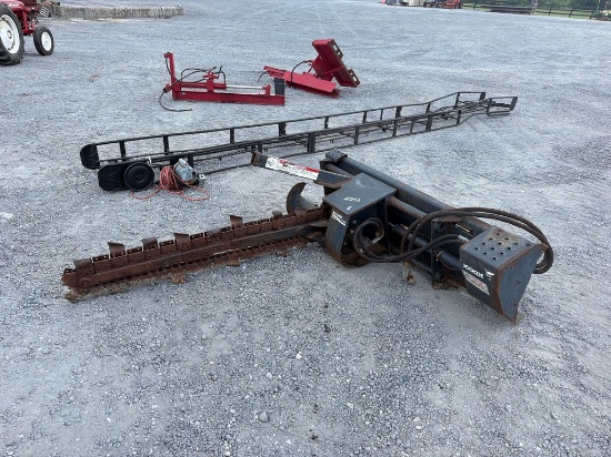 Bobcat Skidsteer Trencher Attachment