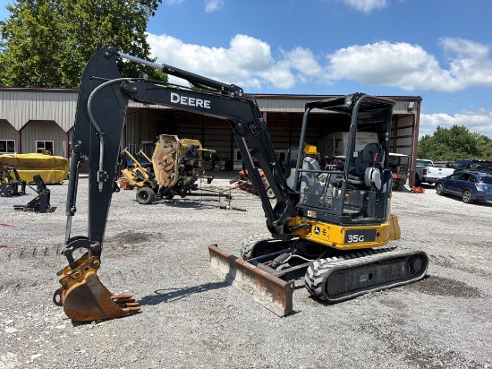 JOHN DEERE 35G MINI EXCAVATOR