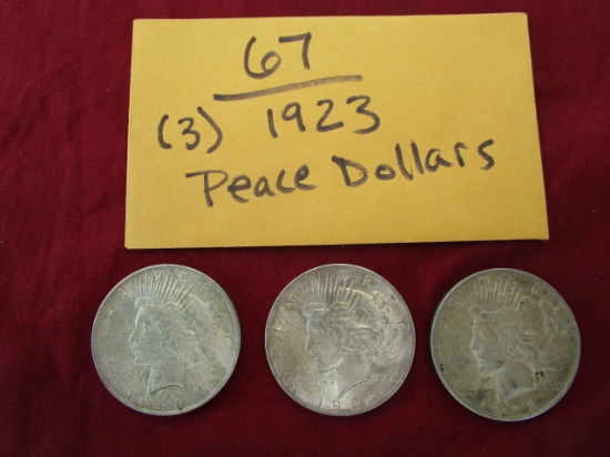 1923 Peace Dollars