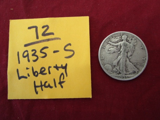 Liberty Half dollar 1935-S