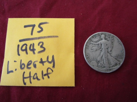Liberty Half dollar 1943