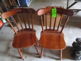 Maple chairs