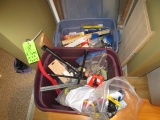 2 totes of misc. tools