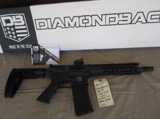 Diamondback DB-15 5.56 NATO / .223 AR pistol