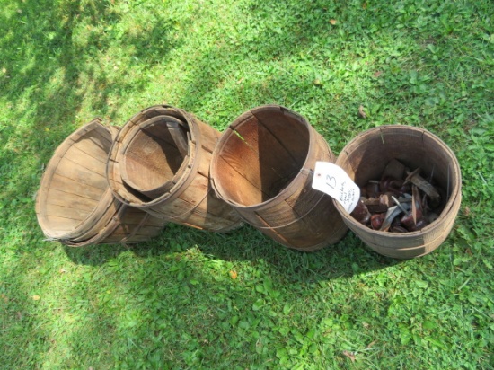 Nail kegs, Baskets