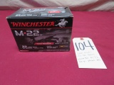 Winchester M-22 .22 LR ammo - 1,000 rounds