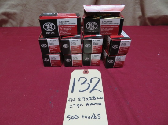 FN 5.7x28mm Ammo - 500 rounds