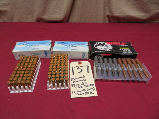 Assorted 7.62mm Ammo