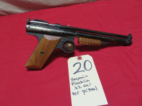 Benjamin Franklin .22 air pistol