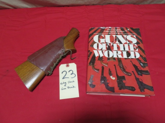 Gun Stock and Book