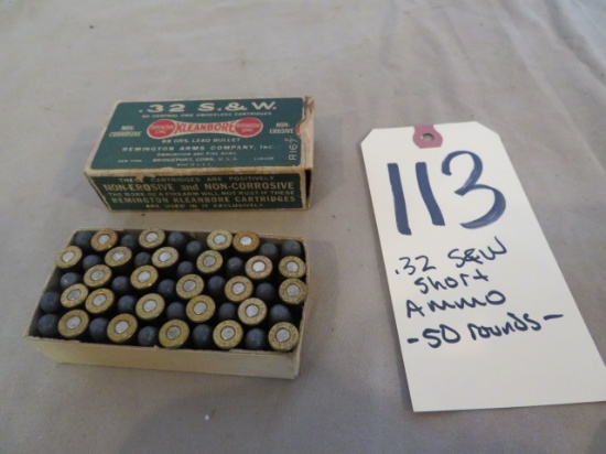 .32 S&W ammo - 50 rnds.
