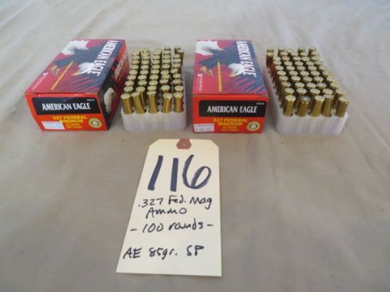 .327 Mag ammo - 100 rnds.