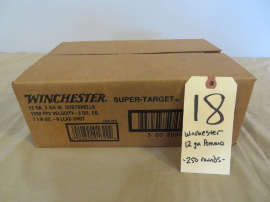 Winchester 12 ga. ammo - 250 rnds.