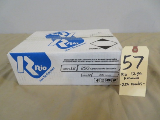 Rio 12 ga. ammo - 250 rnds.