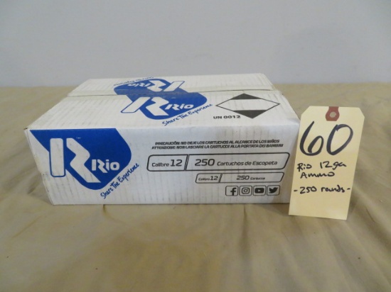 Rio 12 ga. ammo - 250 rnds.