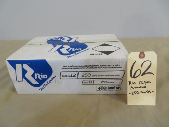 Rio 12 ga. ammo - 250 rnds.