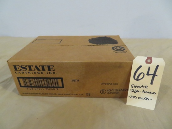 Estate 12 ga. ammo - 250 rnds.