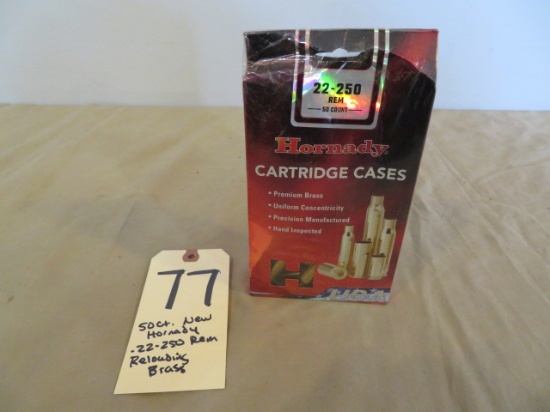 .22-250 brass - 50 ct.