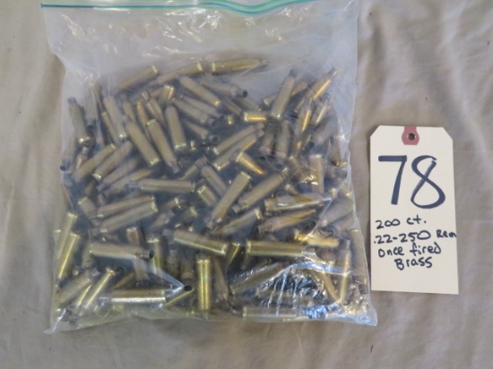 .22-250 brass - 200 ct.