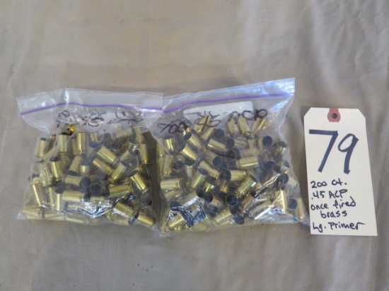.45 ACP brass - 200 ct.
