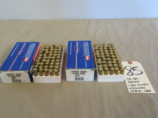 .38 Spl. Ammo - 100 rnds.