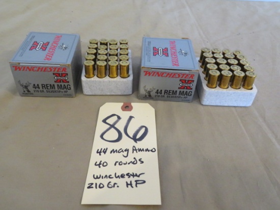 .44 Mag ammo - 40 rounds