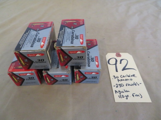 .30 Carbine ammo - 250 rnds.