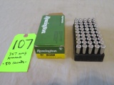 .357 Mag ammo - 50 rnds.