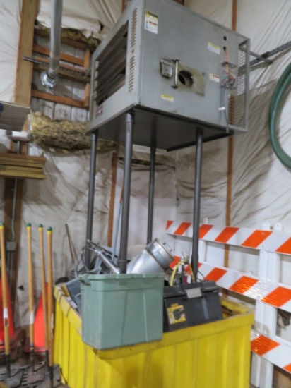 Lanair MX300 waste oil heater