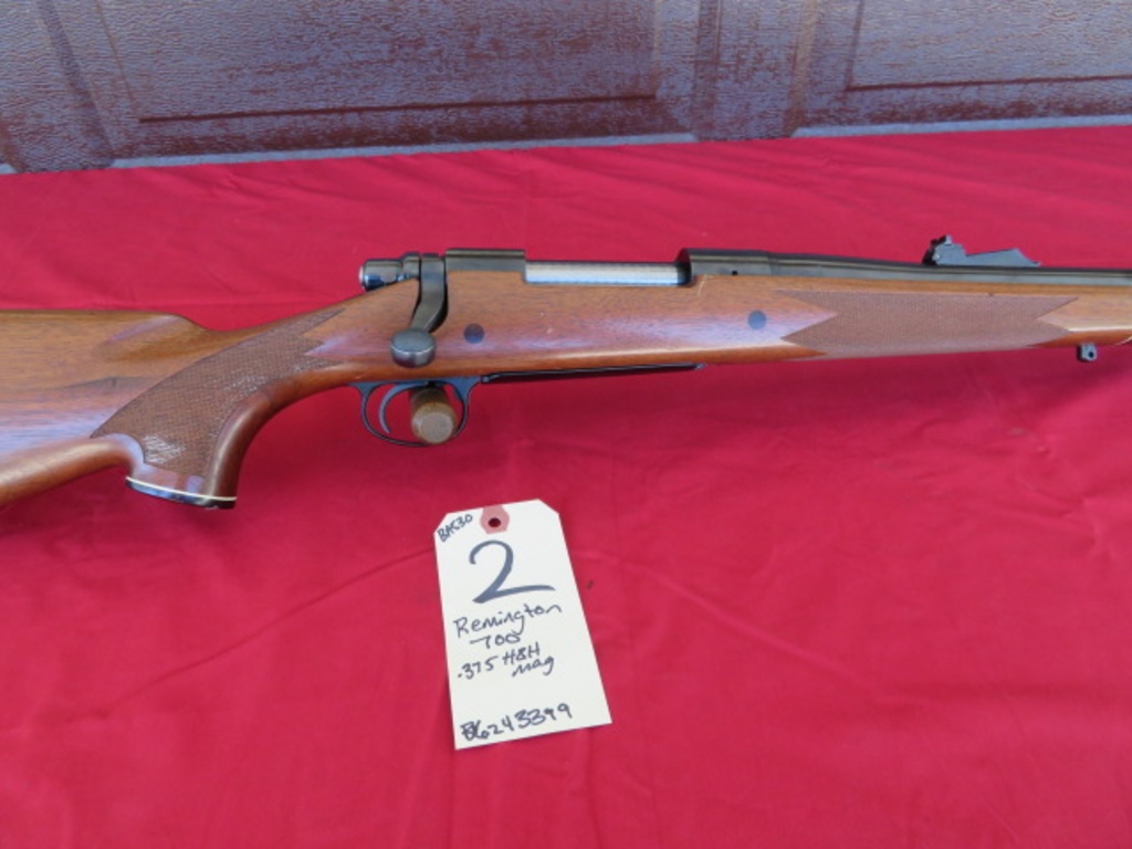 Remington 700 .375 H&H Mag - BA530 | Online Auctions | Proxibid