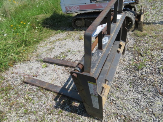 Skid Steer pallet forks